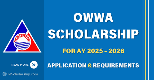 OWWA Scholarship 2025 to 2026 Application | Apply Now