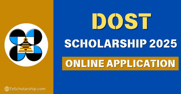 DOST Scholarship 2025 to 2026 Online Application | Apply Now