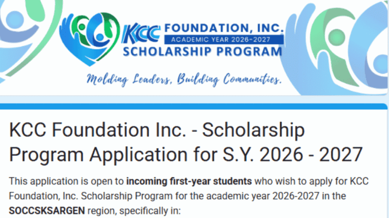 Ayala Foundation Scholarship 2025 to 2026 | Apply Now